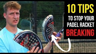 How To Get Your Padel Racket To LAST a Long Time [upl. by Stedmann]