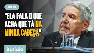 GENERAL HELENO PERDE A PACIÊNCIA E ATACA RELATORA DA CPMI DO 81 [upl. by Enelrats688]