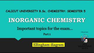 ELLINGHAM DIAGRAMMetallurgy Most important topic S5 Inorganic chemistry [upl. by Yetta]