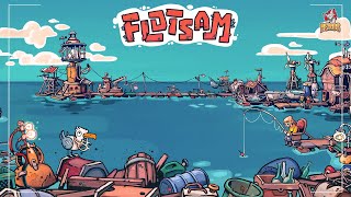 FLOTSAM Gameplay español  Supervivencia y construcción en el océano [upl. by Yanttirb196]