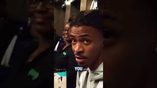 Ja Morant Talks About Battle With Lebron jamorant lebronjames NBA [upl. by Zuzana]