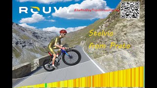 Rouvy climbing the Stelvio [upl. by Barbie]