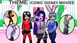 Buying DISNEY SQUAD THEMES in DRESS to IMPRESS with FRIENDS [upl. by Qiratla532]