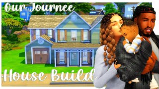 DEC292023🌼 Our Journee Family House Build 1🌼THE SIMS 4 [upl. by Anoniw]