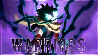 MIDORIYA VS SHIGARAKI 💥 WARRIOR  AMV  MY HERO ACADEMIA S7 [upl. by Anitsenre]