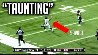 NFL Best Taunting Moments  HD [upl. by Ayaladnot]