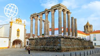 Historic Center of Évora Portugal Amazing Places 4K [upl. by Butcher357]