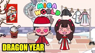 Miga Town My World  ⭐ NEW UPDATE Chinese New Year Year of the Dragon⭐ [upl. by Aiym]