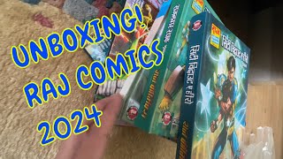 RAJ COMICS UNBOXING 2024 [upl. by Aseiram496]