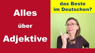 Das müsst ihr über ADJEKTIVE unbedingt wissen Deutsch B1B2 [upl. by Yarahs]