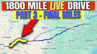 1800 Mile Drive The last leg Tall Mans Cruise Adventures is live [upl. by Danny]