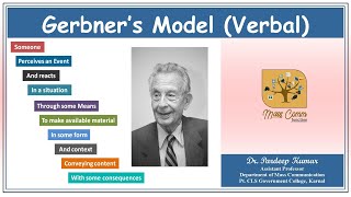 339 Gerbner Model Verbal Form I George Gerbner I Communication Model [upl. by Laen401]