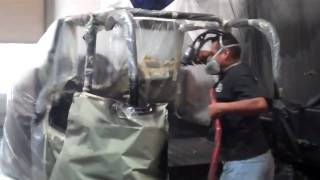 Jeep Spray in Bedliner by Universal Linings [upl. by Adlez495]