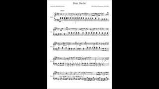 Dear Darlin  Olly Murs Piano Cover with Sheet Music [upl. by Christian910]