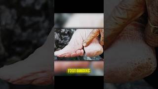 The History of Chinese Foot Binding 😱 । facts footbinding china shorts history [upl. by Marshal]