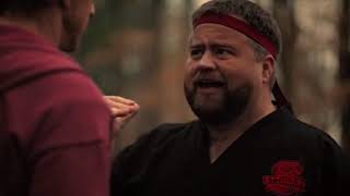 Stingray calls Johnny a pssy  Cobra Kai Season 6 Clip [upl. by Jasik]