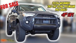 2024 TRD Off Road  PRO Build with 3quot Westcott Lift [upl. by Kalmick]