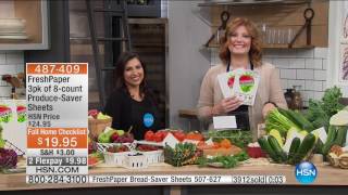 HSN  Kitchen Innovations featuring FreshPaper Premiere 09192016  04 PM [upl. by Risay]