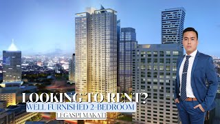 Condo Tour 2 WellFurnished 2Bedroom Unit in Kroma Tower Legaspi Village Makati City [upl. by Asselem]