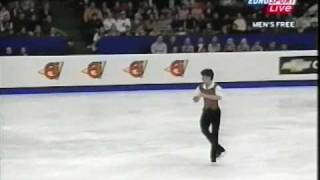 Stephane Lambiel 2003 Euro FS Chocolate [upl. by Guevara]