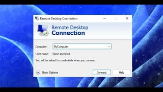 Remote Desktop connection [upl. by Hodges]