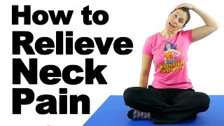 Neck Pain Relief Stretches amp Exercises  Ask Doctor Jo [upl. by Horodko]