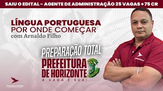 PREFEITURA DE HORIZONTE CEARÁ  Língua Portuguesa  Concurso [upl. by Schuman567]