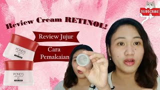 REVIEW CREAM RETINOL  Ponds Age Miracle Youthful Glow Retinol Night Cream Moisturizer [upl. by Lartnom]