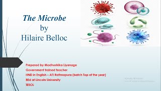 The microbe Poem by Hilaire Belloc [upl. by Aileve925]