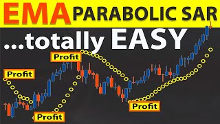 🔴 Best quotEMA Parabolic SARquot Trading Strategy  Insanely Simple amp Profitable Forex amp Stocks Trading [upl. by Christopher]