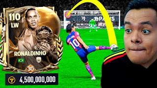 RONALDINHO BALON de ORO Pero Evoluciona a 110 GRL [upl. by Gimble687]