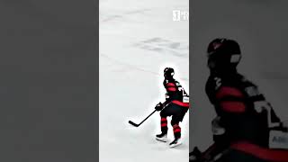 ELIAS HOLMBERG from Swedens third division scores this beauty 😱 penatlies penalty hockey [upl. by Tiemroth]