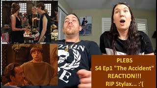 Americans React  PLEBS  The Accident Season 4 Episode 1  REACTION [upl. by Rosane841]