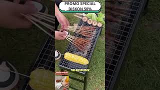 pemanggang bbq portable [upl. by Eugenius]