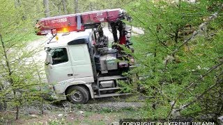 MÉTIER DE LEXTRÊME Chauffeur de Grumier Descente du Mont Guillaume [upl. by Airrej]