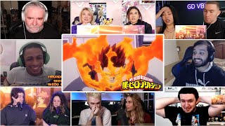 Endeavors Epic Standing Endeavor vs Nomu MHA S4 Finale Reaction Mashup [upl. by Ynneh]