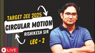 CIRCULAR MOTION With All PYQs  JEE TARGET 2025  L2 [upl. by Walli]