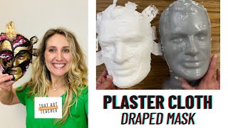 How to Make a Plaster Strip Mask [upl. by Asikal]