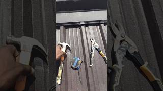 Installing wall flashing diy roofing [upl. by Firooc]