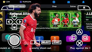 eFootball PES 2024 PPSSPP Transfer Update CameraPs5 Full Tim Eroupa amp Saudi Arab Best Graphics [upl. by Quartus]