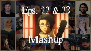 Jujutsu Kaisen Season 2 Episodes 22 amp 23 Reaction Mashup [upl. by Joye]