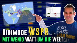 Digimode WSPR 🌍 Mit wenig Watt um die Welt [upl. by Auqenaj]