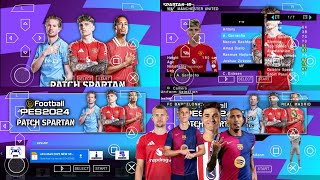 EFOOTBALL PES 2025 PPSSPP Full Update Transfers amp Kits 202425 Real Faces Camara PS5 English Version [upl. by Naegem]