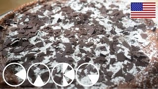 MOUSSE AU CHOCOLAT TART glutenfree recipe [upl. by Cirdla]