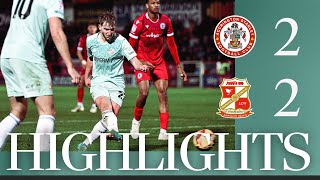 Match Highlights Accrington Stanley vs Swindon Town [upl. by Ginelle]