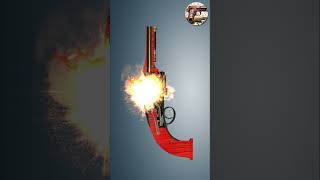 Collier Flintlock Revolver United States worldofguns gaming animation antique [upl. by Yellac]