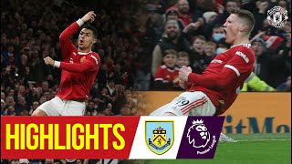 Highlights  McTominay Sancho amp Ronaldo fire Reds to victory  Manchester United 31 Burnley [upl. by Aihsyak]