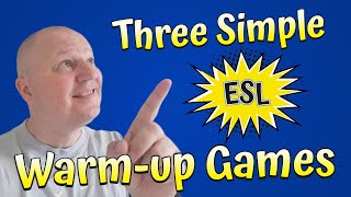 Three Simple ESL Warmup Games [upl. by Arabrab]