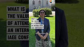 What is the value of attending an IAEE Conference  Ying Fan [upl. by Katzen]