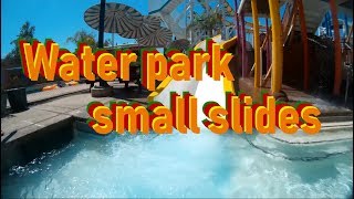 Golfland Sunsplash small slides compilation [upl. by Gine]